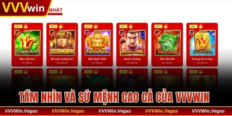 Tầm nhìn và sứ mệnh cao cả của VVVwin