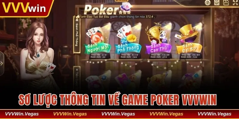 Tổng quan một vài nét cơ bản về Poker VVVwin